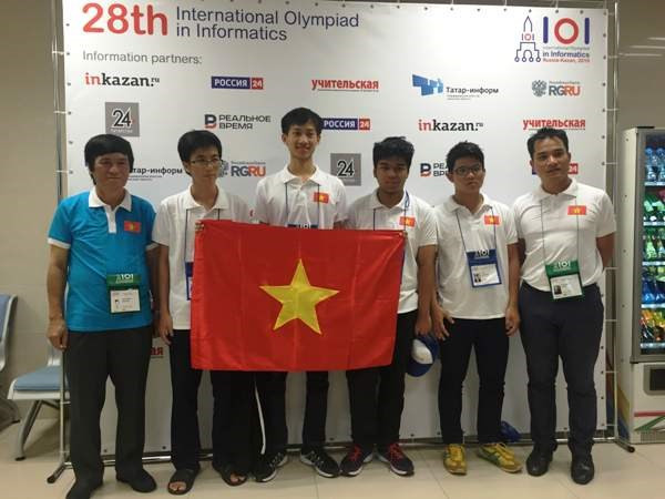 Vietnam gana dos oros en Olimpiada Internacional de Informática ảnh 1 Vietnam gana dos oros en Olimpiada Internacional de Informática ảnh 1