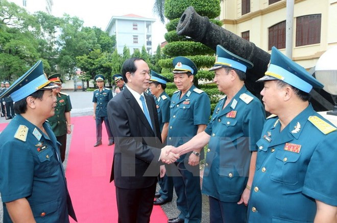 Presidente de Vietnam enfatiza garantía de secretos militares en era digital ảnh 1 Presidente de Vietnam enfatiza garantía de secretos militares en era digital ảnh 1