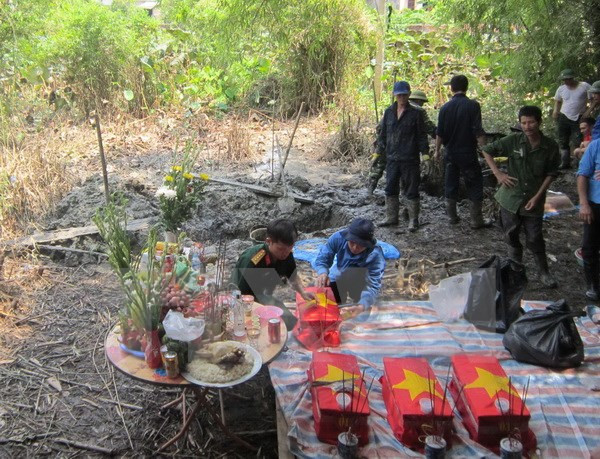 Quang Binh acelera búsqueda y repatriación de restos de mártires ảnh 1 Quang Binh acelera búsqueda y repatriación de restos de mártires ảnh 1