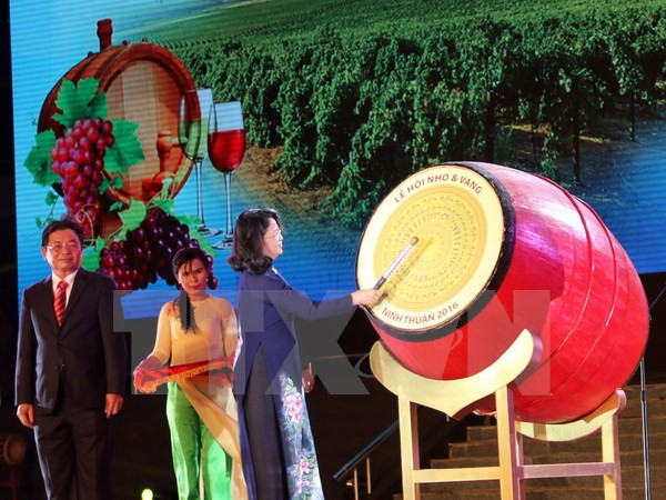 Efectúan en Vietnam Festival de Uvas y Vinos ảnh 1 Efectúan en Vietnam Festival de Uvas y Vinos ảnh 1