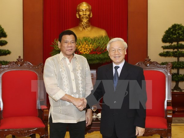 Filipinas prioriza impulso de cooperación multifacética con Vietnam ảnh 1 Filipinas prioriza impulso de cooperación multifacética con Vietnam ảnh 1
