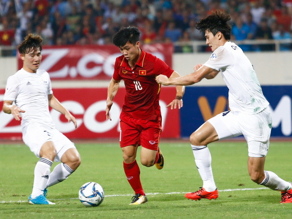 Sub-22 de Vietnam vence a equipo de estrellas sudcoreanas en partido amistoso ảnh 1 Sub-22 de Vietnam vence a equipo de estrellas sudcoreanas en partido amistoso ảnh 1