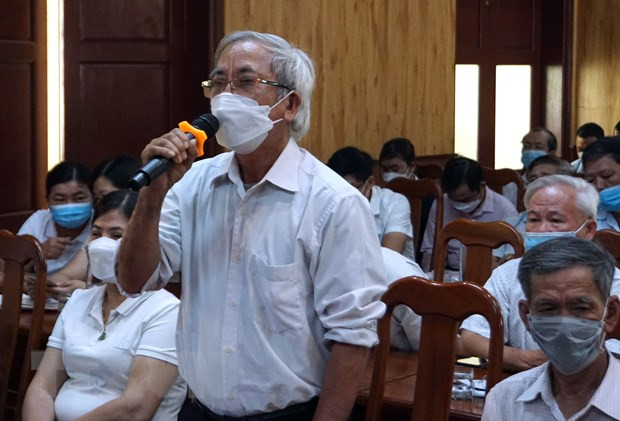 Recopilan opiniones de electores para enviar a la Asamblea Nacional ảnh 1 Recopilan opiniones de electores para enviar a la Asamblea Nacional ảnh 1