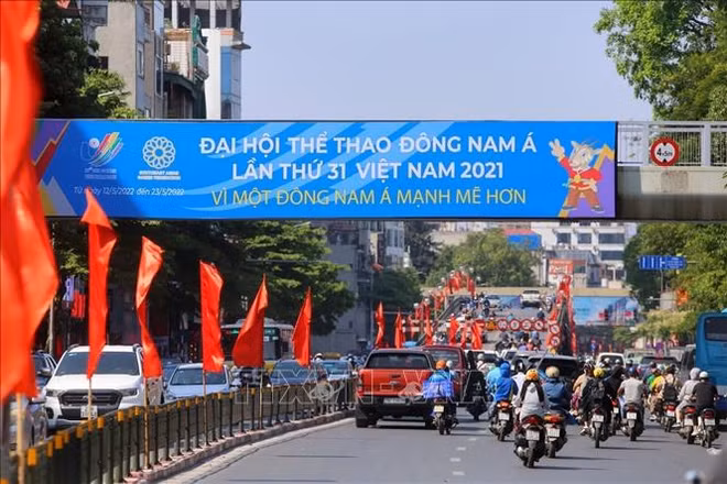  Hanoi da la bienvenida con júbilo a SEA Games 31 ảnh 1