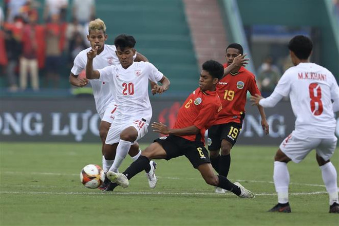 SEA Games 31: Myanmar derrota a Timor Leste en fútbol ảnh 1 SEA Games 31: Myanmar derrota a Timor Leste en fútbol ảnh 1