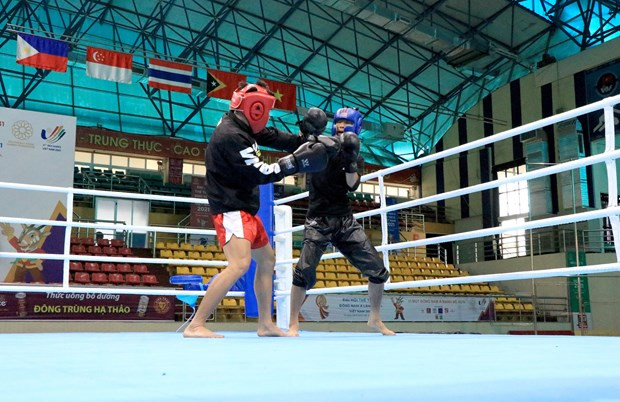SEA Games 31: Inauguran torneos de kickboxing en provincia vietnamita de Bac Ninh ảnh 1