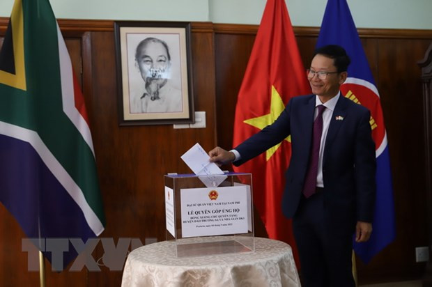 Vietnamitas en Sudáfrica recaudan fondos en favor de proteger soberanía isleña ảnh 1 Vietnamitas en Sudáfrica recaudan fondos en favor de proteger soberanía isleña ảnh 1
