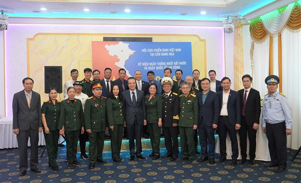 Asociación de Veteranos Vietnamitas en Rusia celebra efemérides nacionales ảnh 1