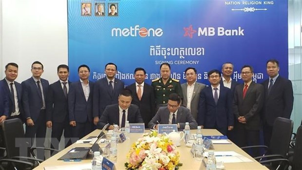 Empresas vietnamitas coordinan para mejorar red de telecomunicaciones en Camboya ảnh 1