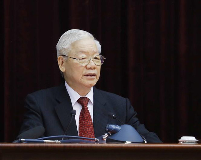 Máximo dirigente partidista de Vietnam insta a fortalecer la construcción del Partido y sistema político ảnh 2 Máximo dirigente partidista de Vietnam insta a fortalecer la construcción del Partido y sistema político ảnh 2