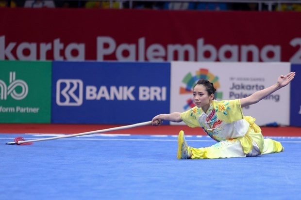SEA Games 31: wushuista vietnamita aspira a ganar medalla de oro en casa ảnh 1