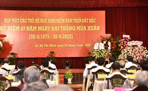 Presidente Nguyen Xuan Phuc resalta aportes de estudiantes del Sur ảnh 1 Presidente Nguyen Xuan Phuc resalta aportes de estudiantes del Sur ảnh 1