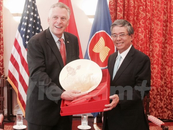 Estado de Virginia aspira ser puente que conecta Estados Unidos con Vietnam ảnh 1 Estado de Virginia aspira ser puente que conecta Estados Unidos con Vietnam ảnh 1