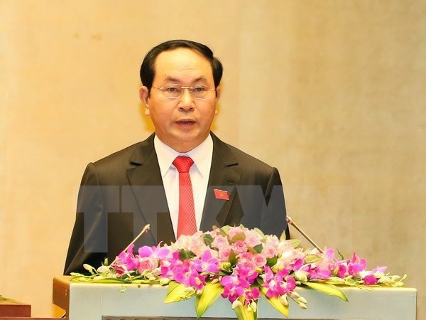 Dirigentes vietnamitas felicitan a Estados Unidos por Día de Independencia ảnh 1 Dirigentes vietnamitas felicitan a Estados Unidos por Día de Independencia ảnh 1