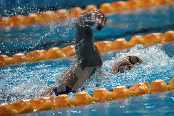Nadadora vietnamita con excelente actuación en SEA Games 29 ảnh 1