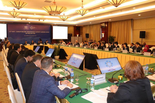 Vietnam comparte experiencias y medidas anticorrupción en APEC 2017 ảnh 1 Vietnam comparte experiencias y medidas anticorrupción en APEC 2017 ảnh 1