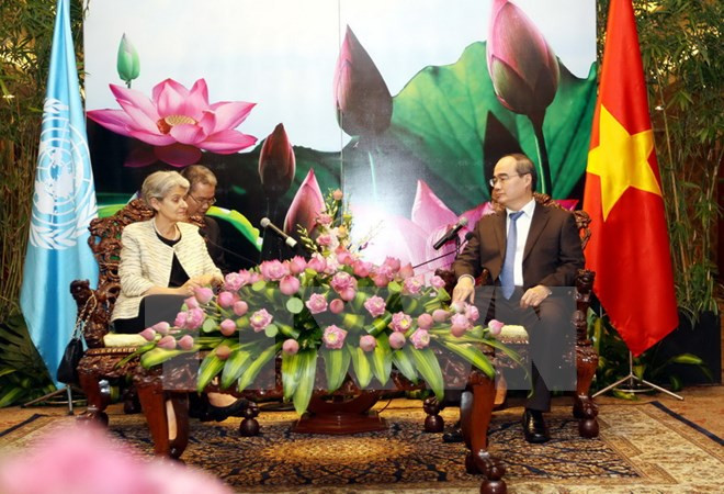 Ciudad Ho Chi Minh y UNESCO acuerdan intensificar cooperación multifacética ảnh 1 Ciudad Ho Chi Minh y UNESCO acuerdan intensificar cooperación multifacética ảnh 1