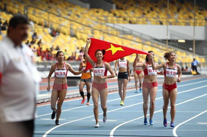 Atletismo vietnamita consigue su duodécimo oro en SEA Games 29 ảnh 1