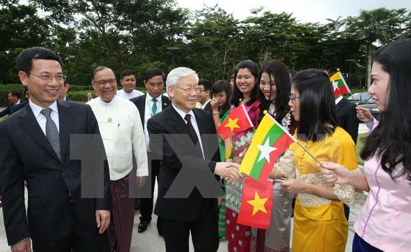 Destacan significado de visitas a Indonesia y Myanmar de dirigente partidista vietnamita ảnh 1 Destacan significado de visitas a Indonesia y Myanmar de dirigente partidista vietnamita ảnh 1