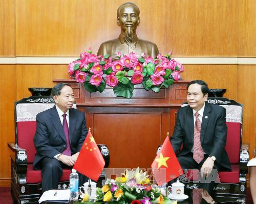 Organizaciones de masas de Vietnam y China intensifican nexos de cooperación ảnh 1 Organizaciones de masas de Vietnam y China intensifican nexos de cooperación ảnh 1