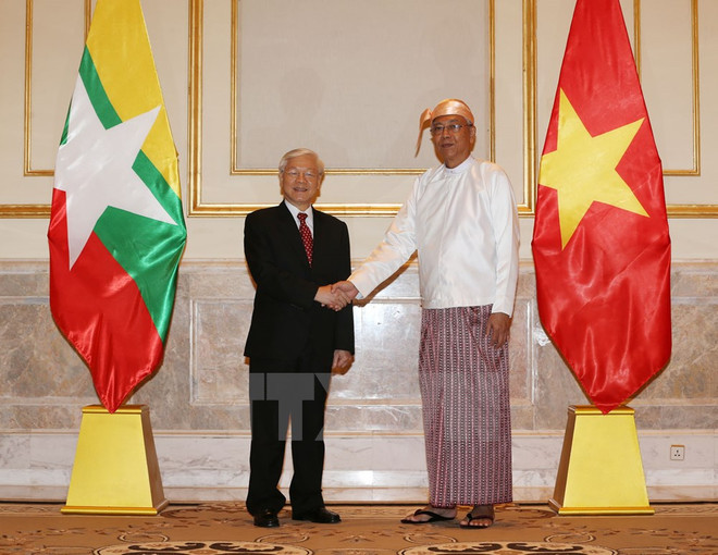 Vietnam y Myanmar establecen Asociación Cooperativa Integral ảnh 1 Vietnam y Myanmar establecen Asociación Cooperativa Integral ảnh 1