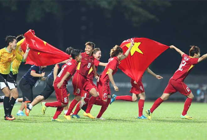 SEA Games 29: Vietnam se corona en fútbol femenino ảnh 1 SEA Games 29: Vietnam se corona en fútbol femenino ảnh 1