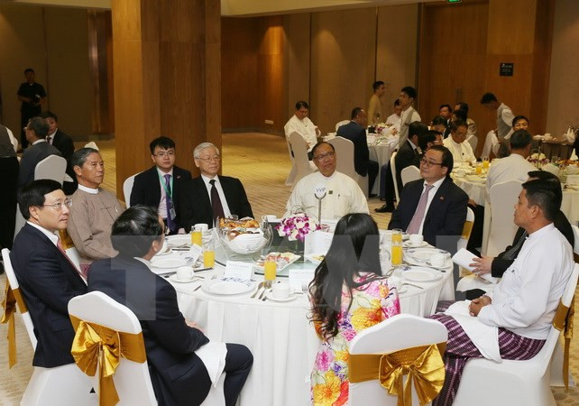 Vicepremier vietnamita destaca potencialidades de cooperación económica con Myanmar ảnh 1 Vicepremier vietnamita destaca potencialidades de cooperación económica con Myanmar ảnh 1