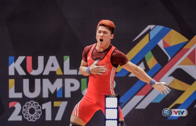 Halterófilo vietnamita bate dos récords de SEA Games ảnh 1 Halterófilo vietnamita bate dos récords de SEA Games ảnh 1