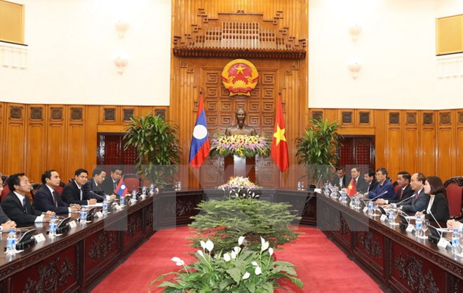 Vietnam y Laos por robustecer lazos en inspección partidista ảnh 1 Vietnam y Laos por robustecer lazos en inspección partidista ảnh 1