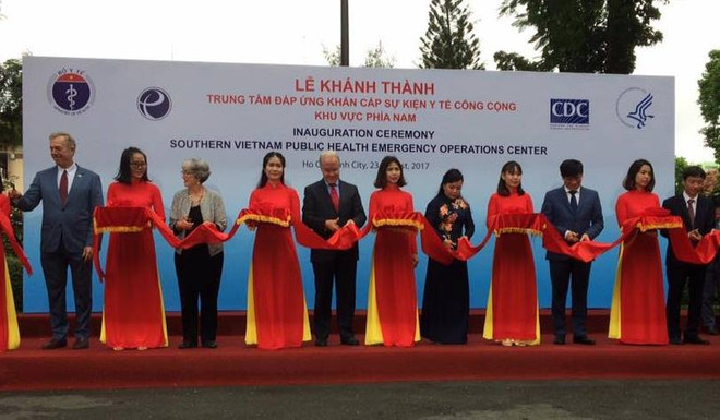 Inauguran centro de operaciones de emergencias sanitarias en región sureña de Vietnam ảnh 1 Inauguran centro de operaciones de emergencias sanitarias en región sureña de Vietnam ảnh 1