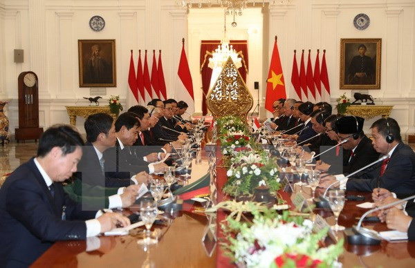 Visita oficial de secretario general del PCV a Indonesia: hito importante en lazos bilaterales ảnh 1 Visita oficial de secretario general del PCV a Indonesia: hito importante en lazos bilaterales ảnh 1