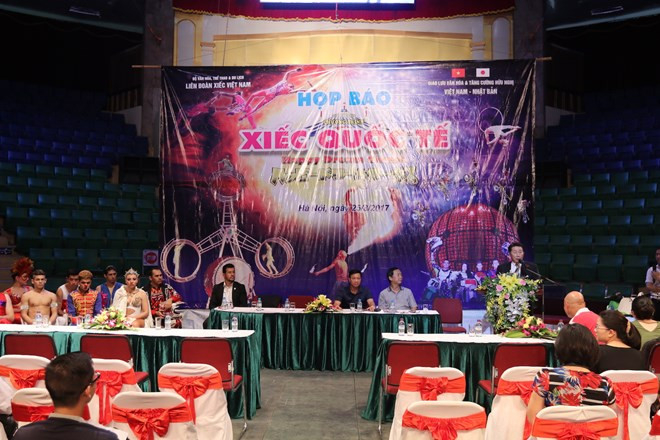 Espectáculo circense saludará aniversario de nexos Vietnam- Japón ảnh 1 Espectáculo circense saludará aniversario de nexos Vietnam- Japón ảnh 1