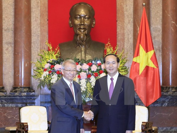 Presidente de Vietnam manifiesta apoyo a cooperación judicial con Sudcorea ảnh 1 Presidente de Vietnam manifiesta apoyo a cooperación judicial con Sudcorea ảnh 1
