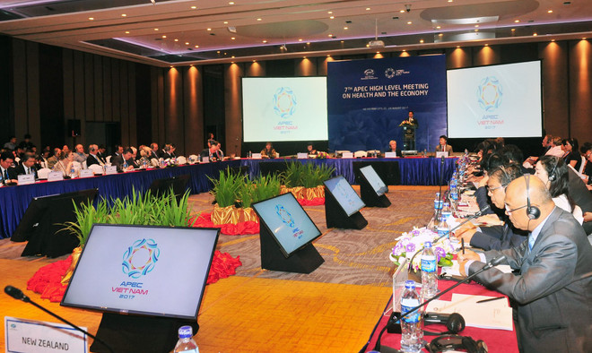 Vietnam auspicia reunión de alto nivel de salud y economía de APEC ảnh 1 Vietnam auspicia reunión de alto nivel de salud y economía de APEC ảnh 1