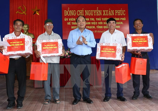 Resaltan esfuerzos de localidad vietnamita por mitigar secuelas de incidente ambiental ảnh 1 Resaltan esfuerzos de localidad vietnamita por mitigar secuelas de incidente ambiental ảnh 1