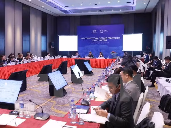 Miembros del APEC debaten la competitividad en el Tratado de Libre Comercio ảnh 1