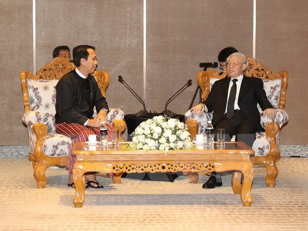 Dirigente partidista vietnamita aboga por cooperación interlocal con Myanmar ảnh 1 Dirigente partidista vietnamita aboga por cooperación interlocal con Myanmar ảnh 1