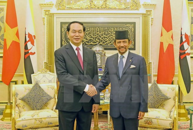Emiten Vietnam y Brunei declaración conjunta ảnh 1 Emiten Vietnam y Brunei declaración conjunta ảnh 1