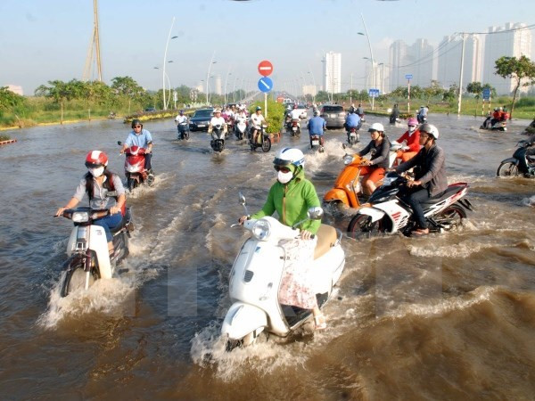 Urgen soluciones efectivas para inundaciones en Ciudad Ho Chi Minh ảnh 1 Urgen soluciones efectivas para inundaciones en Ciudad Ho Chi Minh ảnh 1