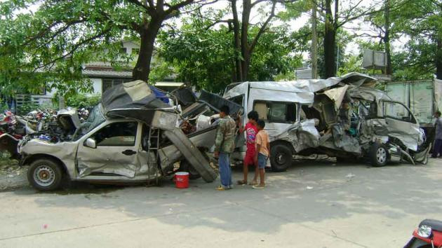 Tailandia: unos 300 muertos por accidentes de tránsito en vísperas del 2018 ảnh 1 Tailandia: unos 300 muertos por accidentes de tránsito en vísperas del 2018 ảnh 1