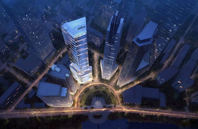 Dirigente de Ciudad Ho Chi Minh recibe a vicepresidente de grupo hotelero Hilton ảnh 1 Dirigente de Ciudad Ho Chi Minh recibe a vicepresidente de grupo hotelero Hilton ảnh 1