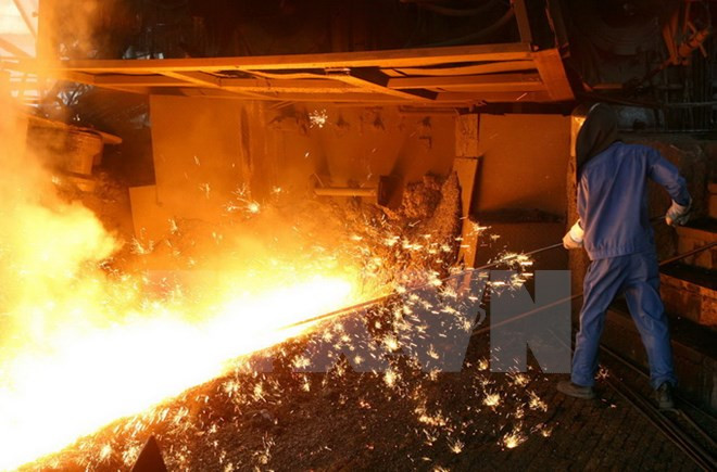 Fabricante vietnamita de acero reporta fuerte crecimiento en 2017 ảnh 1 Fabricante vietnamita de acero reporta fuerte crecimiento en 2017 ảnh 1