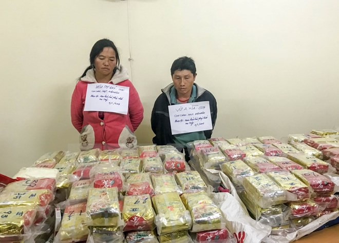 Policía de Dien Bien se incauta cargamento de drogas de cantidad sin precedente ảnh 1