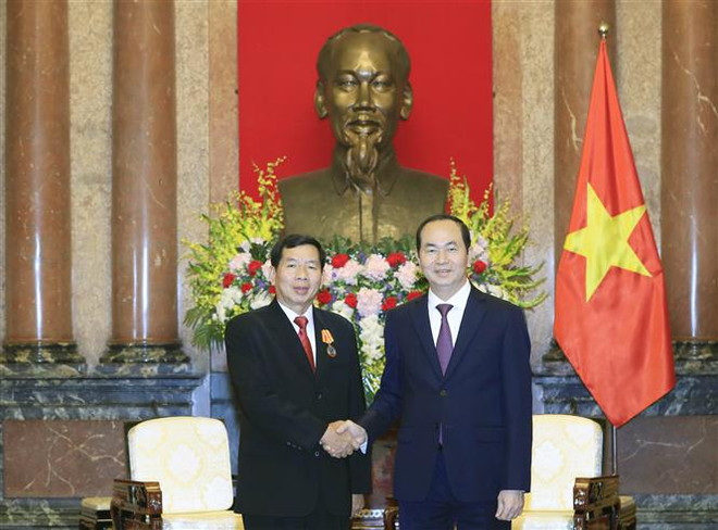 Presidente Dai Quang pide a tribunales de Vietnam y Laos impulsar reformas ảnh 1