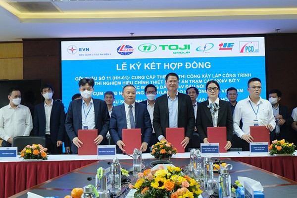 Firman contratos para proyectos de cooperación eléctrica entre Vietnam y Laos ảnh 1 Firman contratos para proyectos de cooperación eléctrica entre Vietnam y Laos ảnh 1