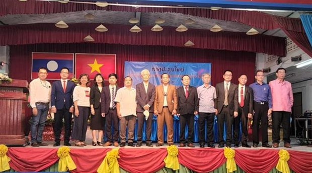 Establecen asociaciones empresariales vietnamitas en Laos ảnh 1 Establecen asociaciones empresariales vietnamitas en Laos ảnh 1