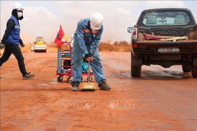 Aceleran ritmo de construcción en proyecto de aeropuerto Long Thanh ảnh 1 Aceleran ritmo de construcción en proyecto de aeropuerto Long Thanh ảnh 1