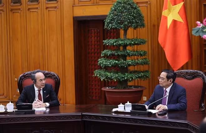 Premier vietnamita destaca asociación estratégica intensificada con Tailandia ảnh 1