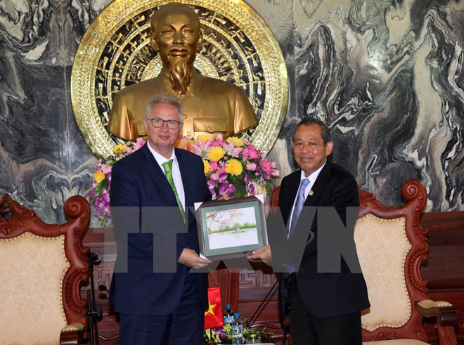 Recibe presidente del Tribunal Supremo Popular al ministro húngaro de Justicia ảnh 1 Recibe presidente del Tribunal Supremo Popular al ministro húngaro de Justicia ảnh 1