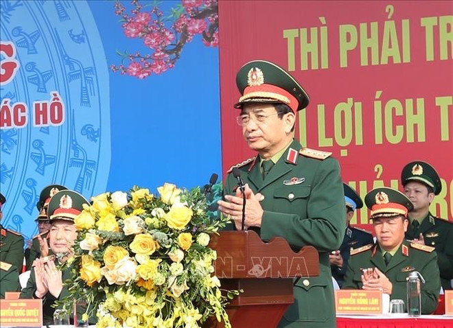 Ministerio de Defensa de Vietnam lanza movimiento de plantación de árboles ảnh 1 Ministerio de Defensa de Vietnam lanza movimiento de plantación de árboles ảnh 1